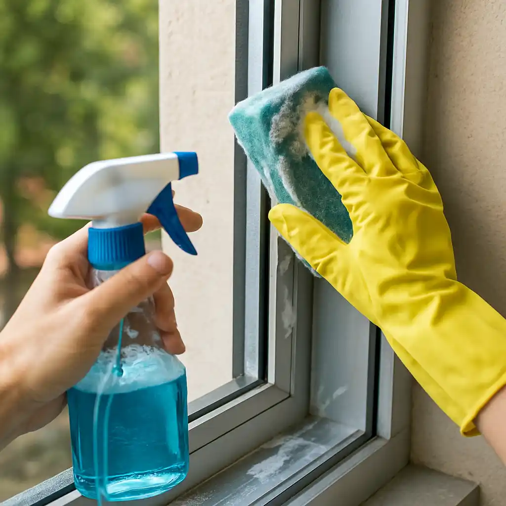 How to Clean Aluminum Window Frames Without Scratches