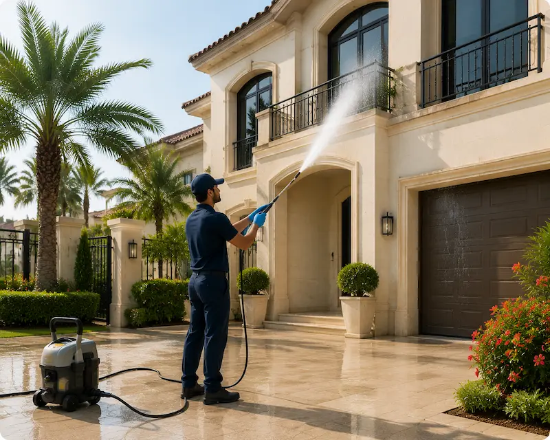 villa deep cleaning in Dubai