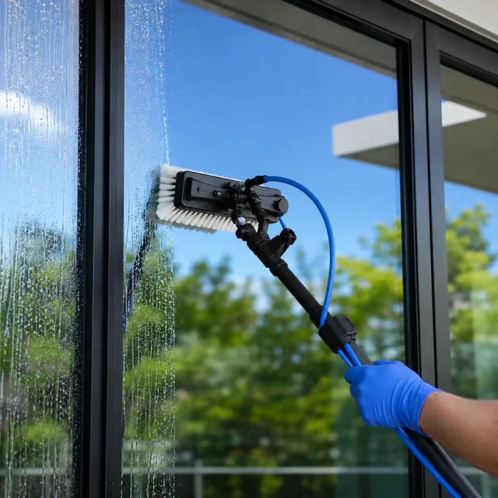 Why Pure Water Window Cleaning Leaves Glass Streak-Free